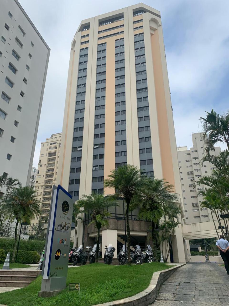 サンパウロFlat Jardim Paulistaアパートメント エクステリア 写真