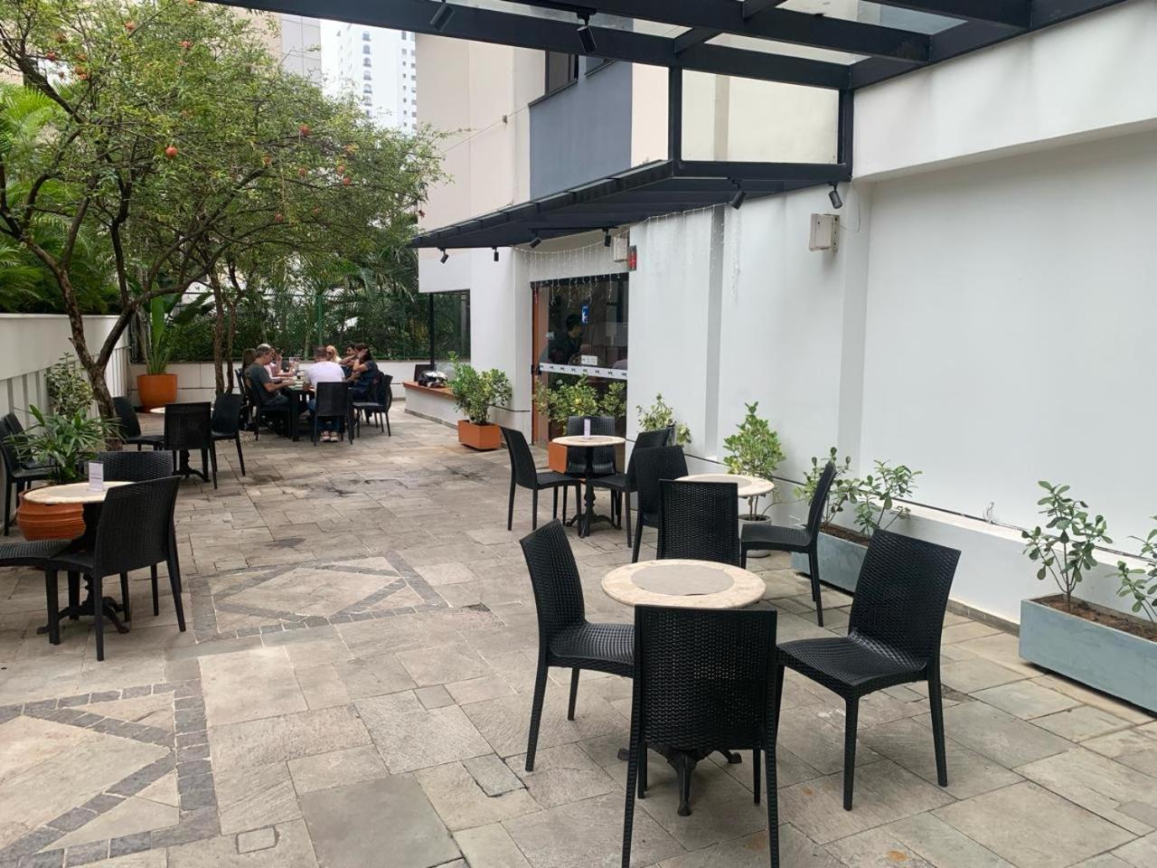 サンパウロFlat Jardim Paulistaアパートメント エクステリア 写真